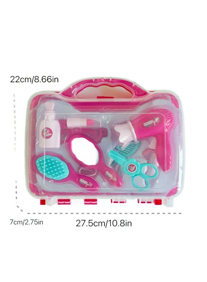 Oldzhan 10 piece set of makeup toys, pretend to be makeup, toys that girls like, and gifts - Image 5
